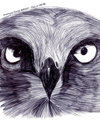 1988 • Mein fokaler Schnabel-Effekt. Quelle: private Fotothek.